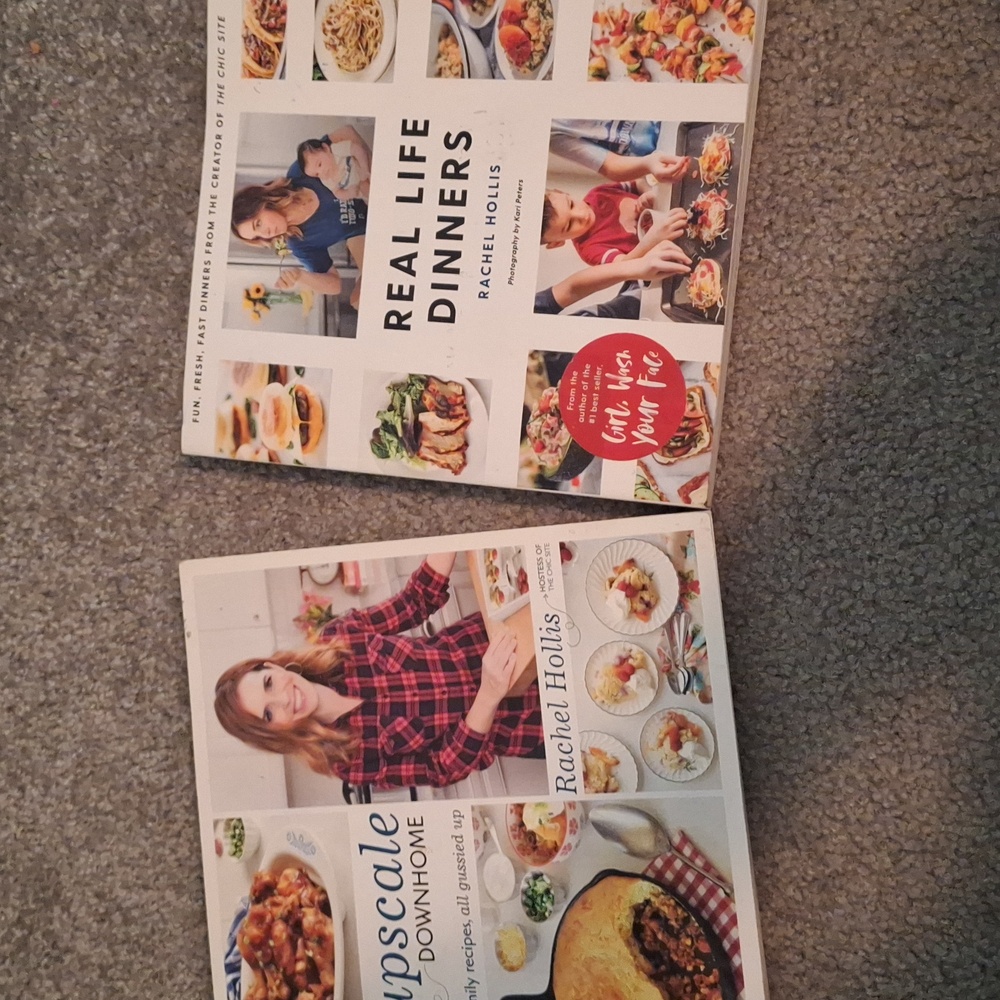 Cookbook Set - Upscale Downhome & Real Life Dinners